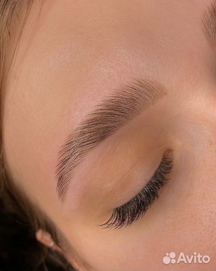 Ламинирование ресниц и бровей