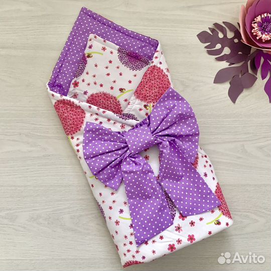 Конверт на выписку летний новый