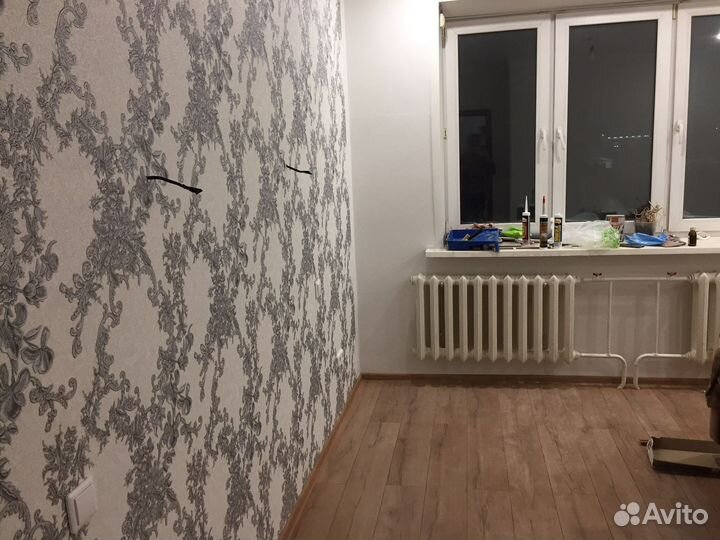 Поклейка обоев