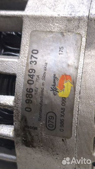 Генератор Citroen Xsara-Picasso, 2005