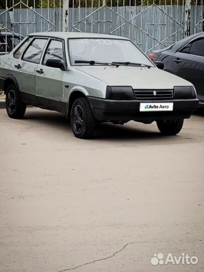 ВАЗ 21099 1.5 МТ, 1996, битый, 999 999 км