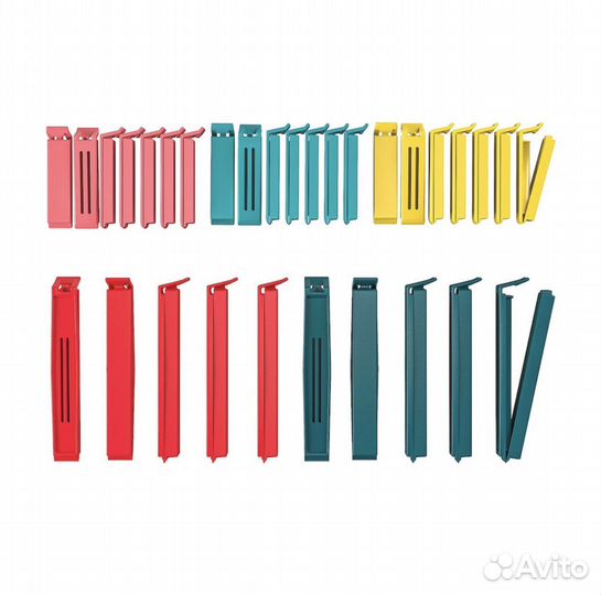 Зажимы для пакетов bevara бевара IKEA 30 штук