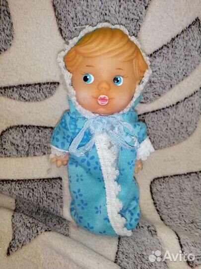 Кукла-пупс Bayer и советский пупс в конверте