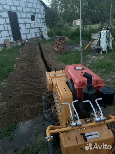 Услуги траншеекопателя