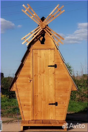 Уличный туалет с установкой ART126