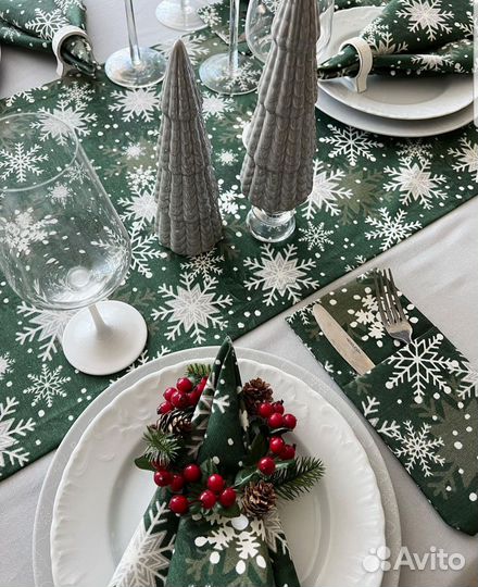 Скатерти, дорожки, салфетки