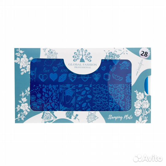 Диск для стемпинга Global Fashion #-28