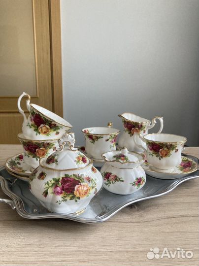 Сервиз Old Country Roses до 1972, 1,2 клеймо