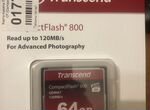 Transcend Compact Flash 800 64gb