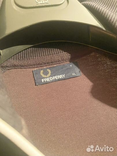 Fred perry олимпийка с лампасами L