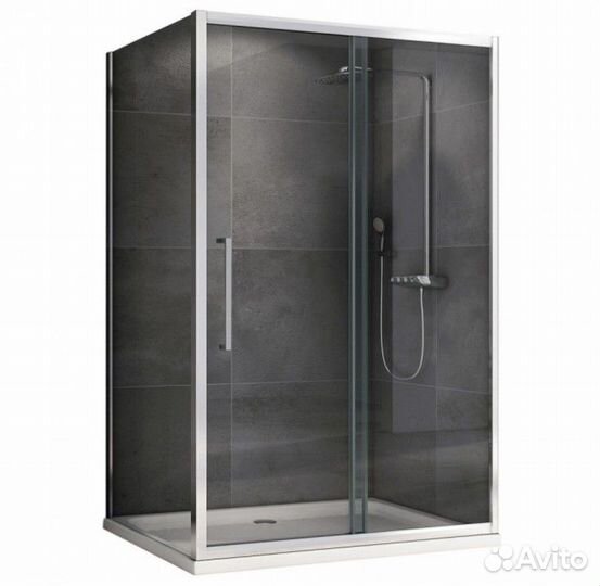 Душевой уголок Abber Schwarzer Diamant AG30160H-S100 160x100