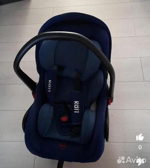 Люлька переноска автомобильная для новорожденных