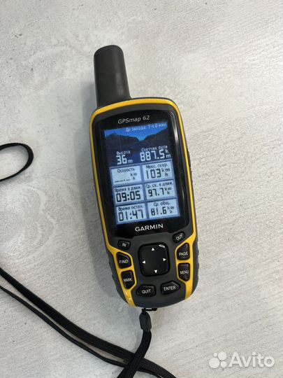 Навигатор Garmin Gpsmap 62