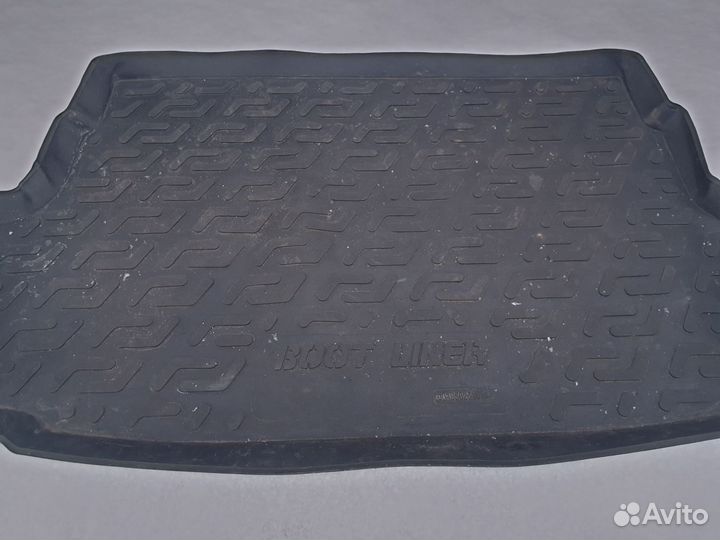 Коврик резиновый в багажник nissan juke