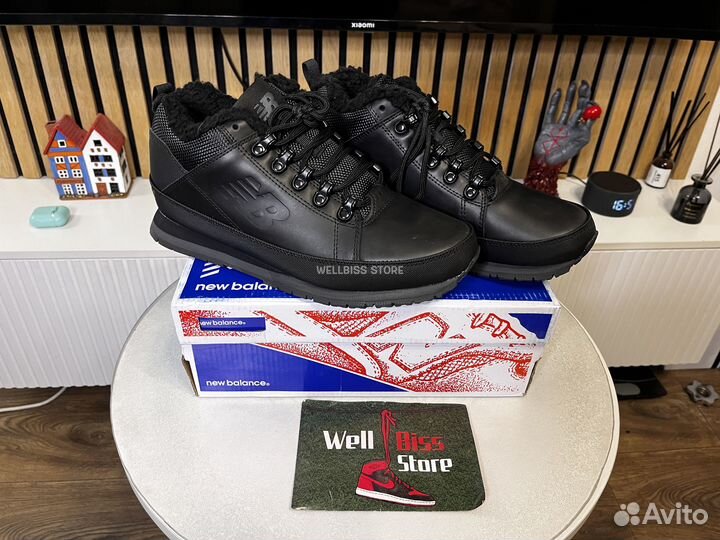 Кроссовки New Balance 754 зимние черные