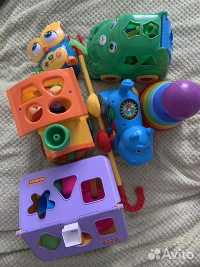 Игрушки пакетом для малыша