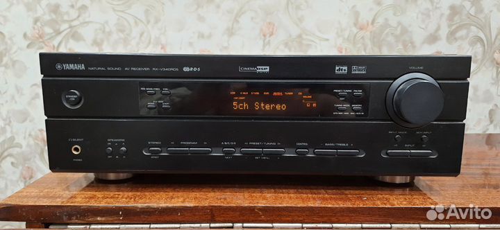 Ресивер yamaha rx v340rds