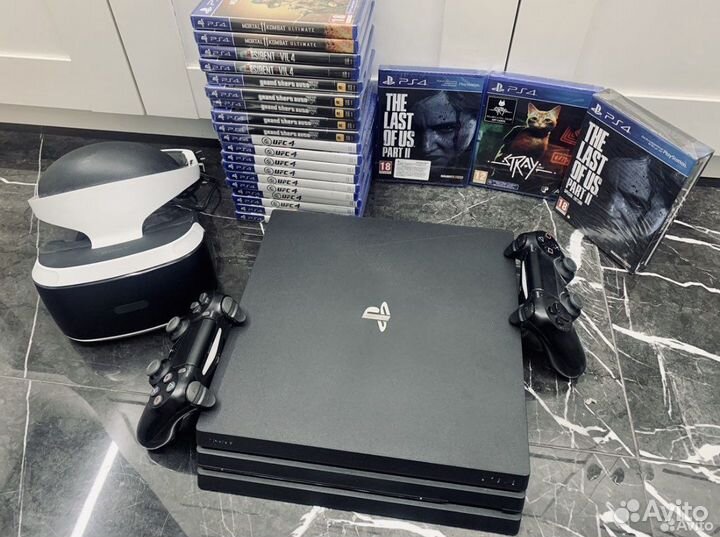 PS4 Playstation 4 sony PS4 PRO + игры fifa 23 GTA5