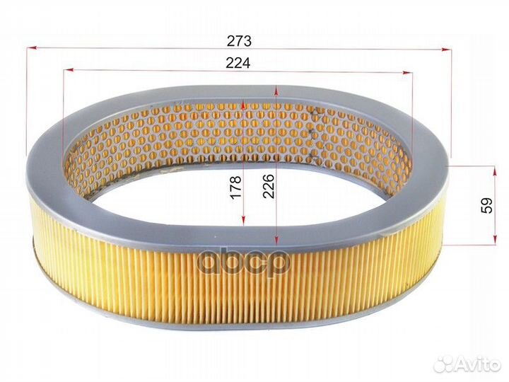 Фильтр воздушный nissan atlas/condor NA20/CA18