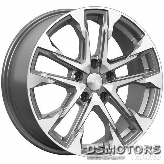 Диски Атакор 7.0/17 5x114.3 ET35 d60.1 алмаз графи