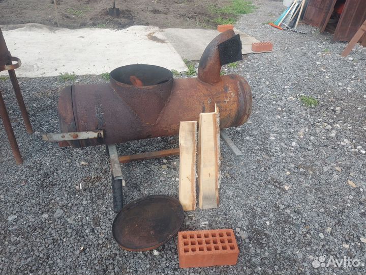 Печка под казан