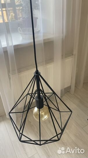 Люстра в стиле лофт