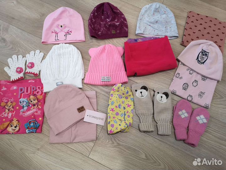 Шапка и снуд для девочки