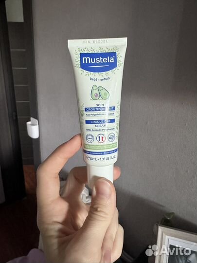 Крем от молочных корочек mustela