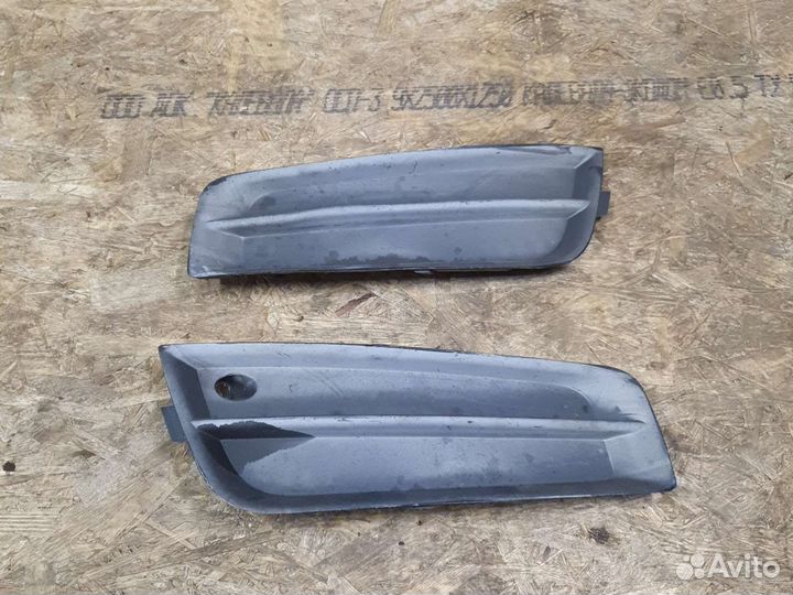 Заглушка решетка птф шевроле круз 1