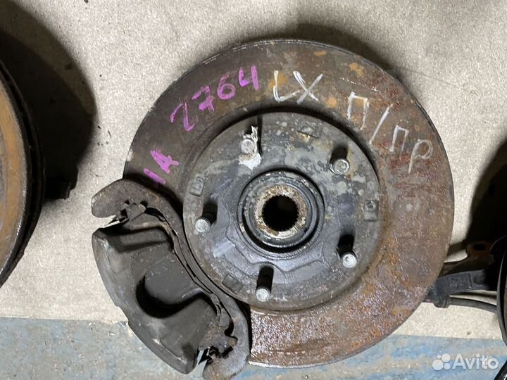 Поворотный кулак mitsubishi lancer x 10