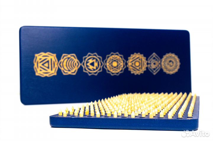 Доска Садху с бамбуковыми гвоздями 10мм ромб