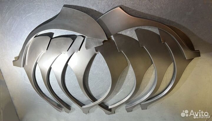 Chevrolet Lanos пороги и арки Медведовская