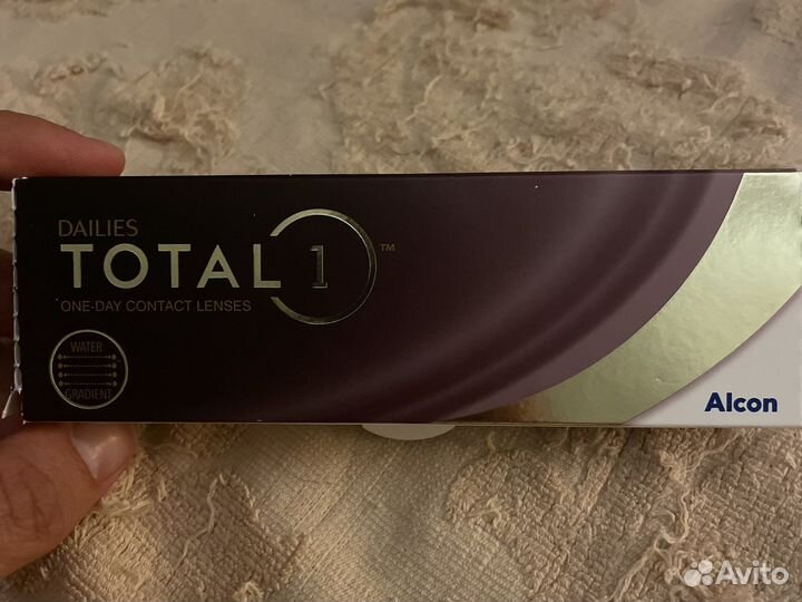 Линзы контактные однодневные Dalies Total -0.75