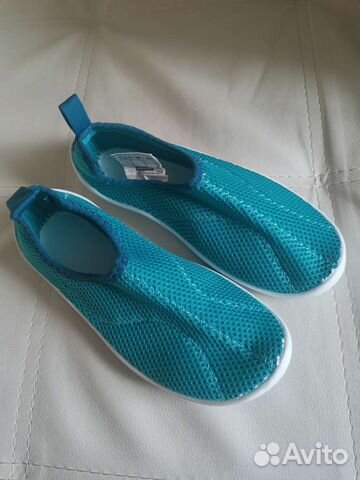 Аквашузы детские и шапочка для бассейна