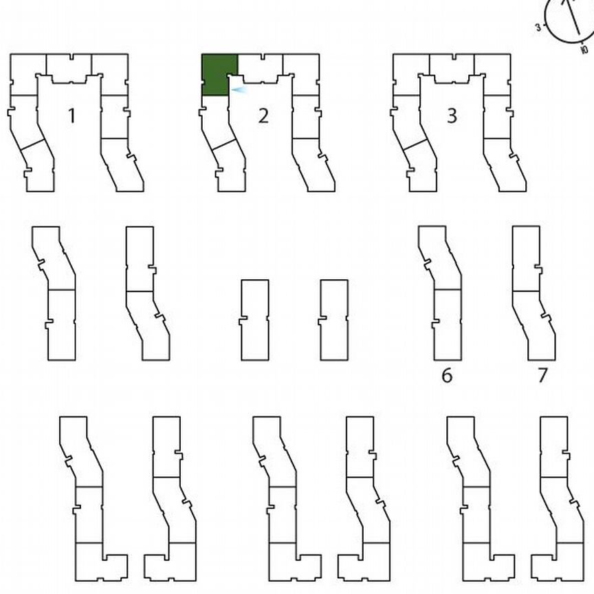 1-к. квартира, 36,5 м², 1/3 эт.