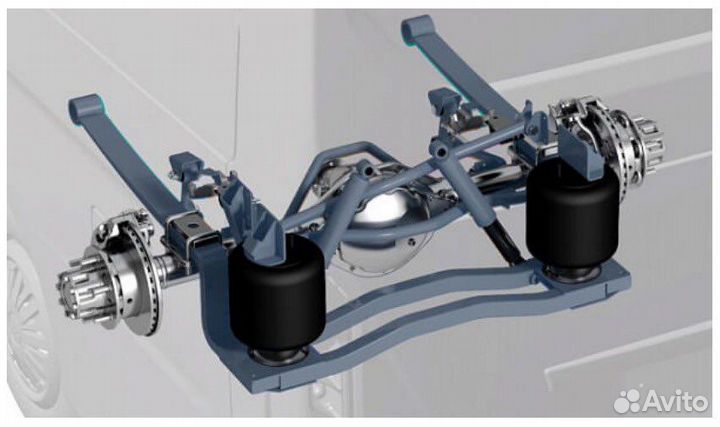 Задний мост на газель