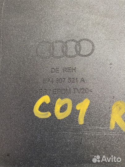 Юбка заднего бампера Audi a3 8p