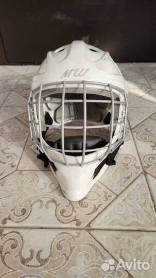 Вратарский хоккейный шлем взрослый