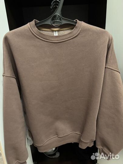 Свитшот коричневый
