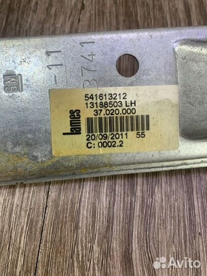 Стеклоподъемник задний левый Opel Corsa D хетчбэк