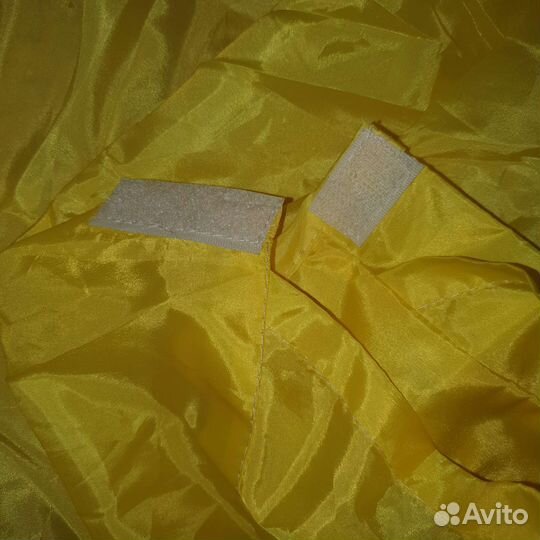 Накидка для стрижки малышей желтая