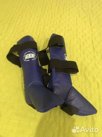 Щитки с защитой голеностопа «Ринг»