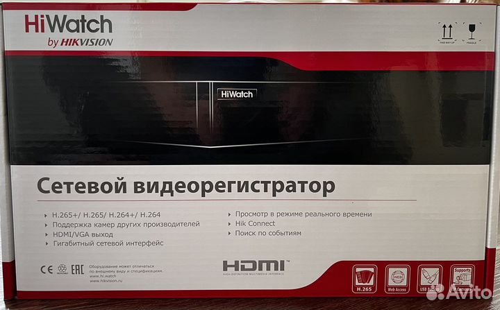 IP Видеорегистратор hiwatch ds n304c