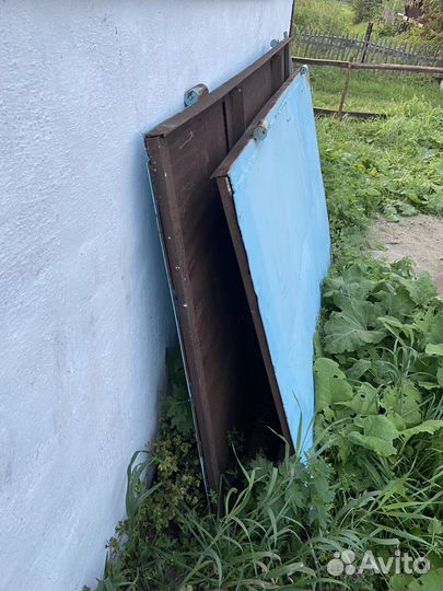 Ворота гаражные бу