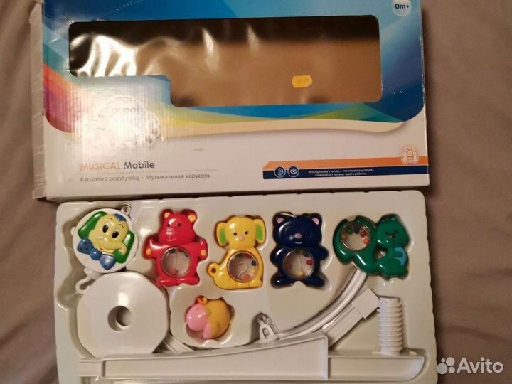 Музыкальная карусель на кроватку