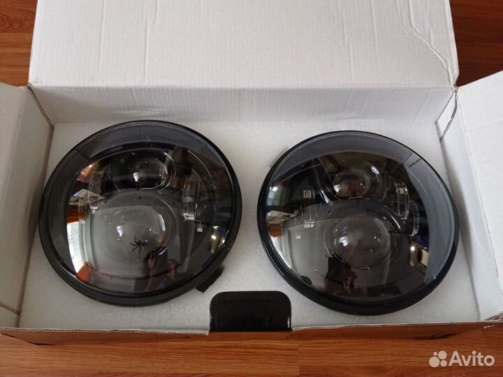 Фары LED на Ниву 7 дюймов, 18 см