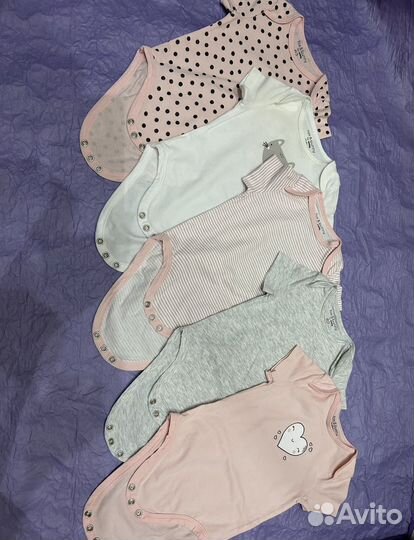 Боди для девочки, 62 размер