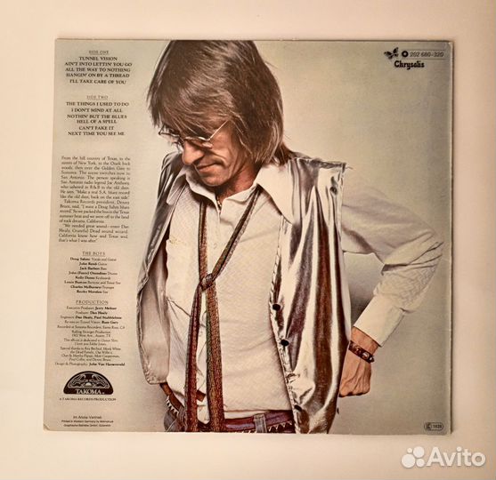 LP Doug Sahm–Hell Of A Spell/ Germany 1980