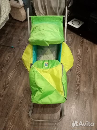 Детские санки коляска