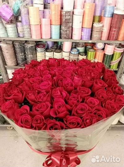 Цветы розы букеты 25 31 35 51 101 251 Доставка